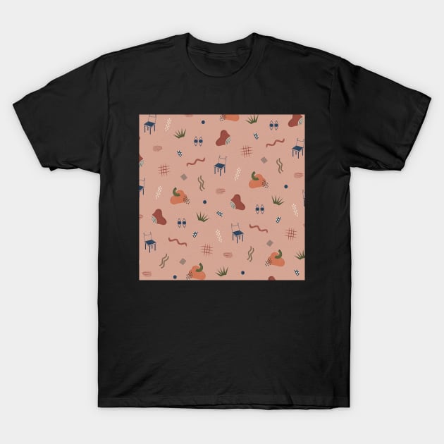 Abstract Pattern T-Shirt by RedGraph